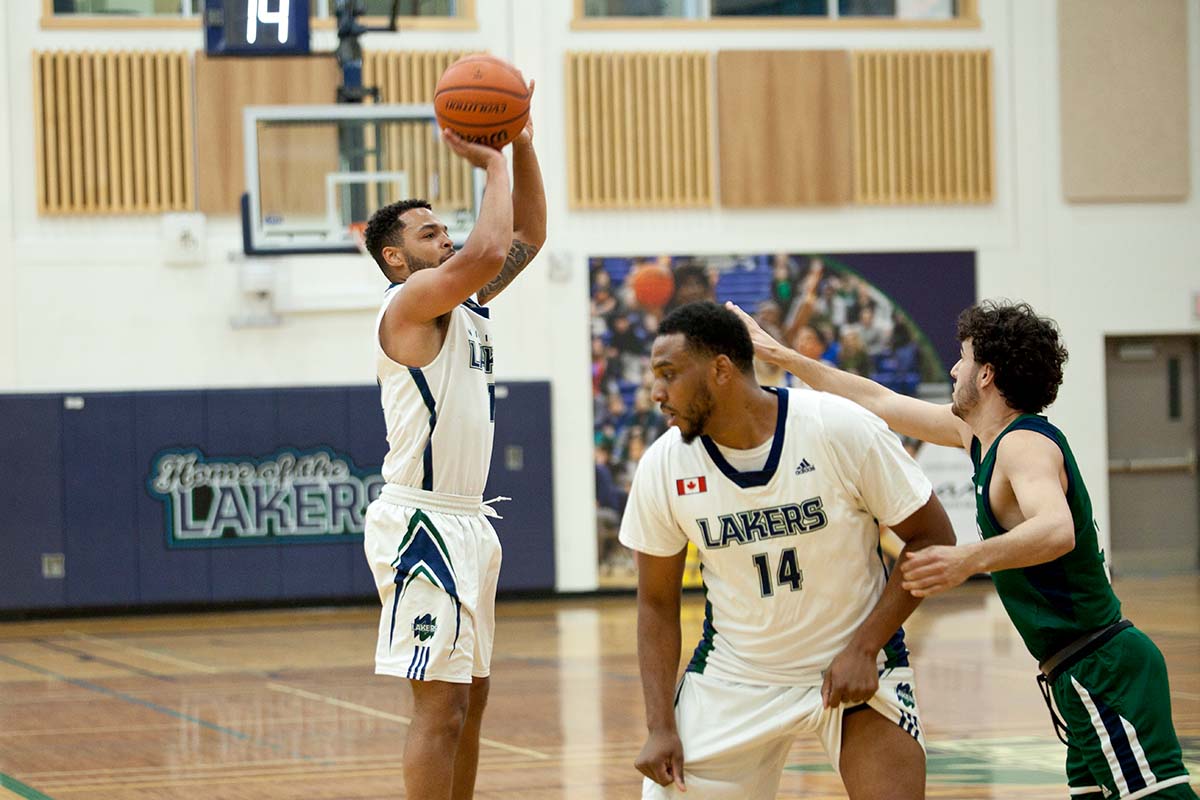 Men's Basketball action