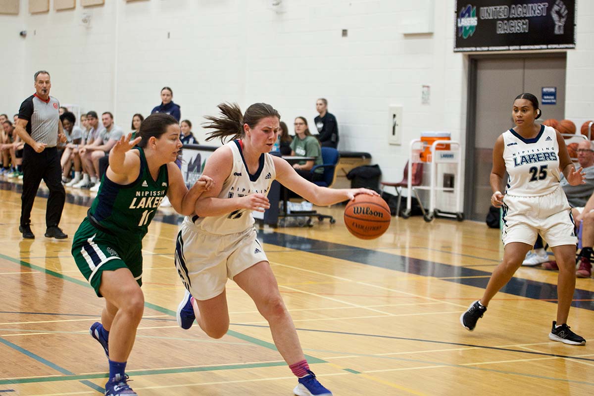 Women's Basketball action