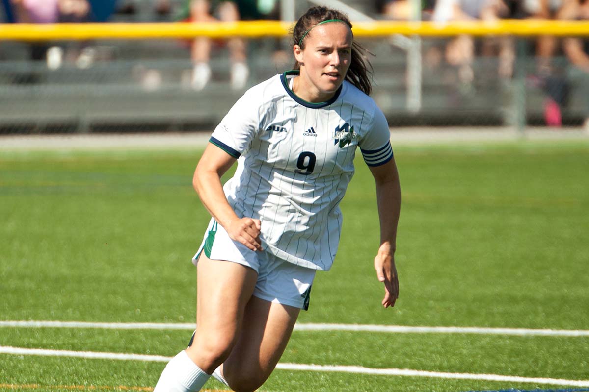 Women's Soccer action