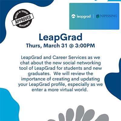 Leap Grad event