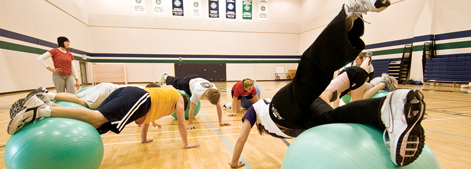 Master of Science in Kinesiology exercise class