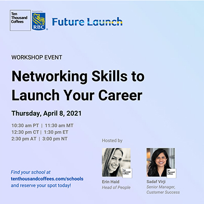 Networking Skills event poster