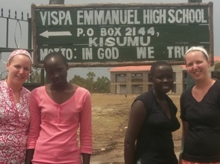 Photo of students in Kenya
