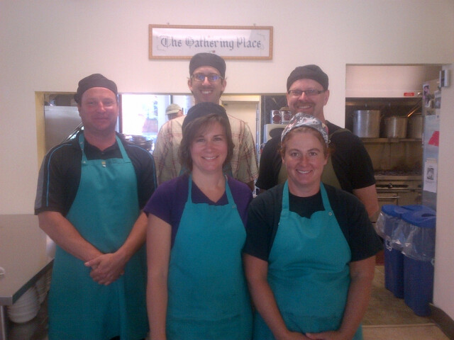 Photo of staff volunteering