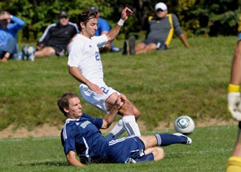Men's Soccer Scott slide