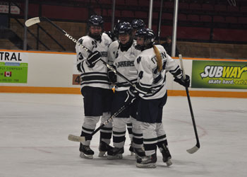 Photo of hockey game