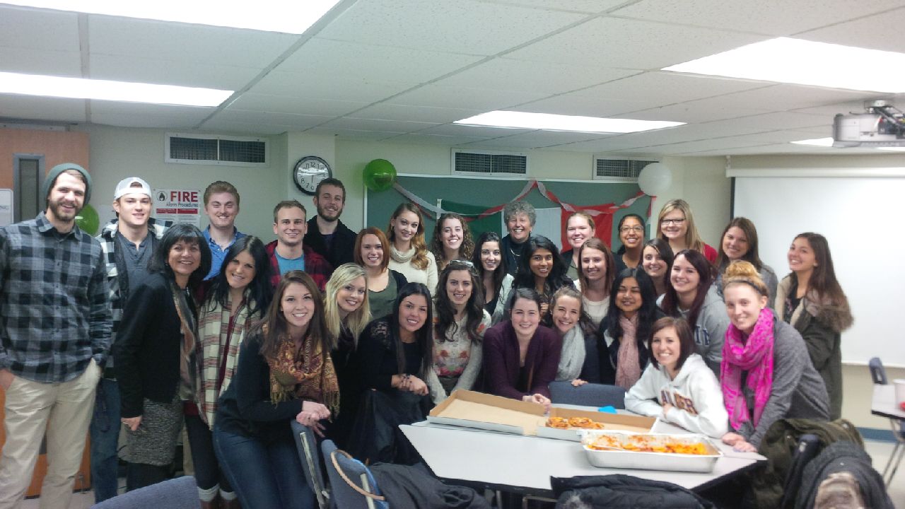 Photo of people who travelled to Italy for an International Teaching Practicum