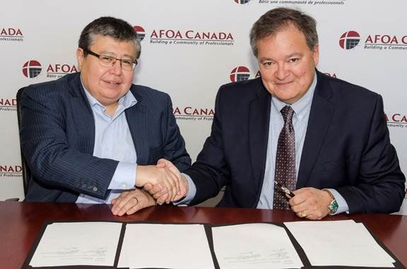 Nipissing University and AFOA Canada agreement