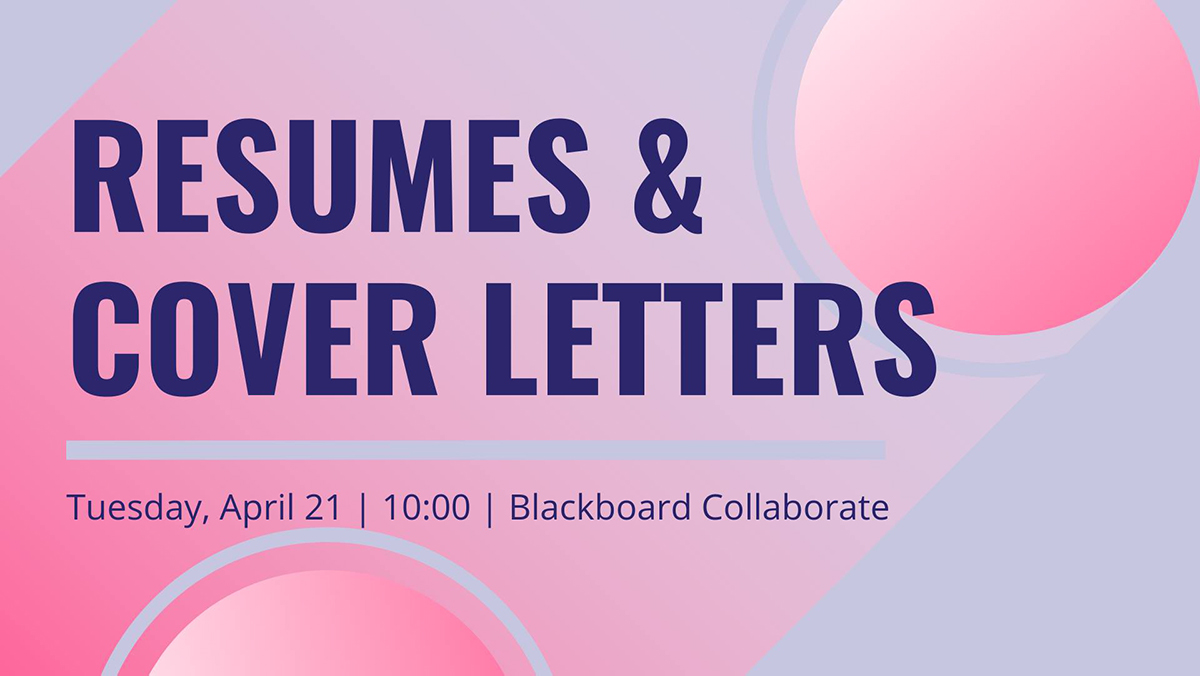 Resumes and Cover Letters