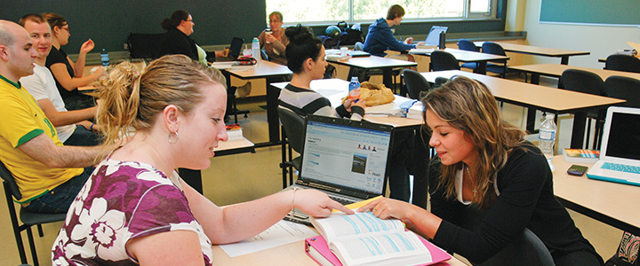Student in workshop