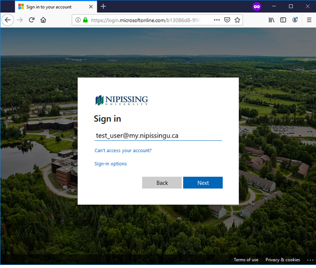 Changes to single-sign on at Nipissing University