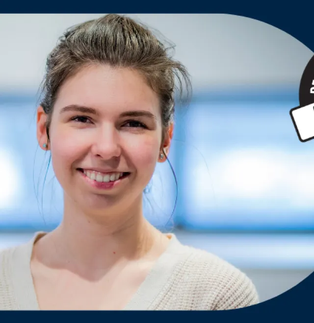 Banner image of Desire's headshot next to the RSD logo