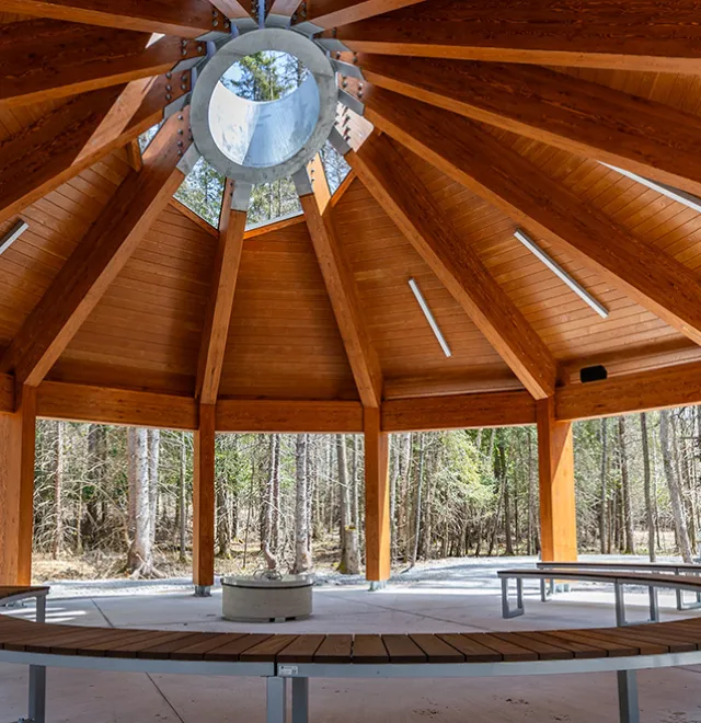 Outdoor Classroom at Nipissing University