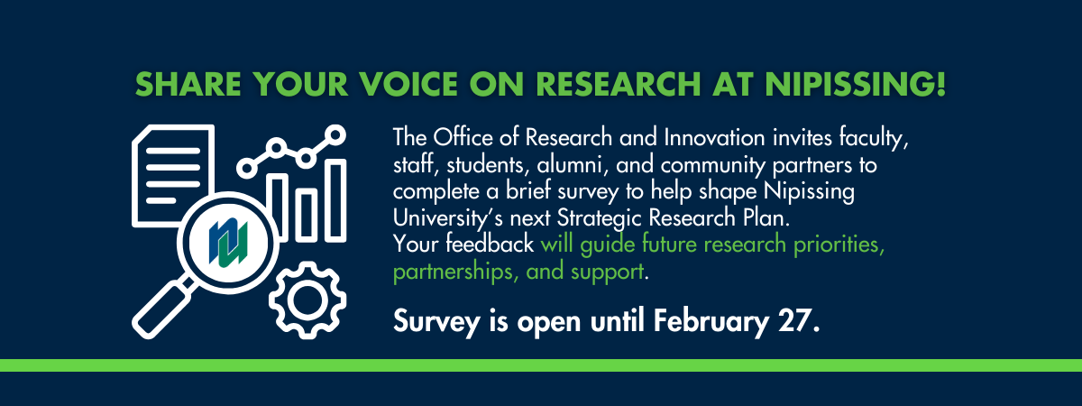 Banner for Strategic Research Plan Survey
