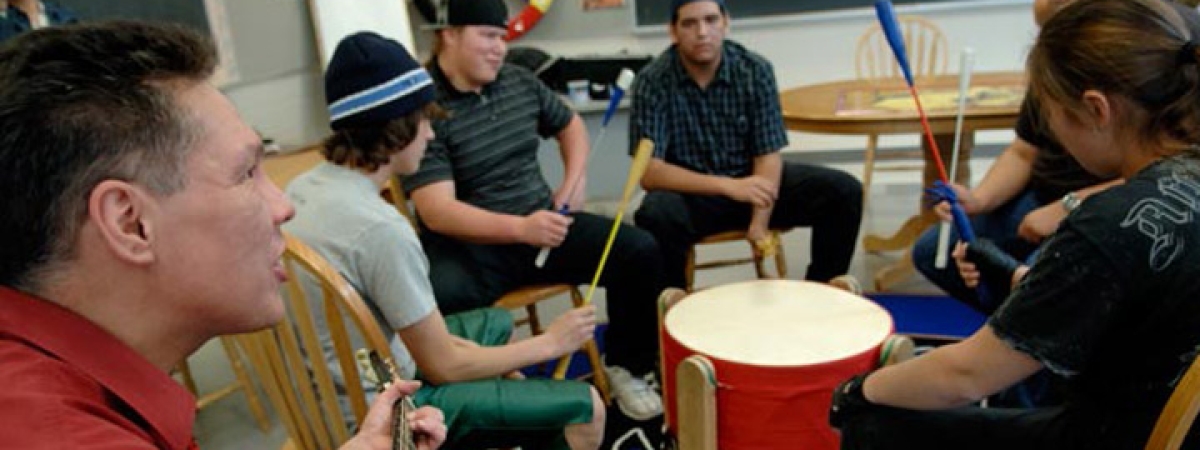 Nbisiing Secondary School and the university's Community Service-Learning Program