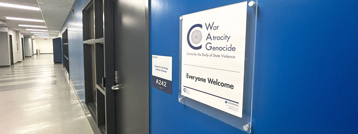 A photo of Centre for the Study of State Violence front door