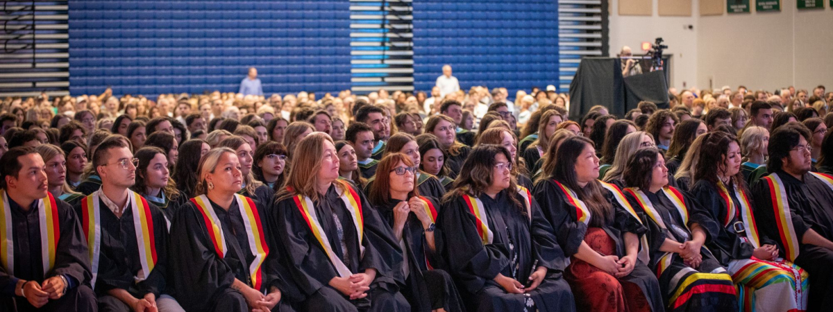 Indigenous Student at Convocation