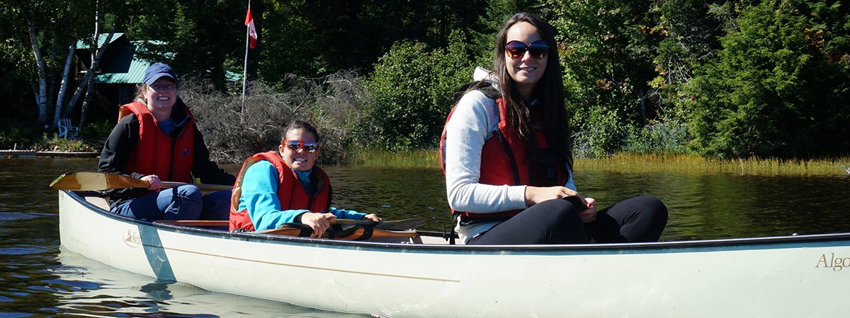 International Student canoe trip