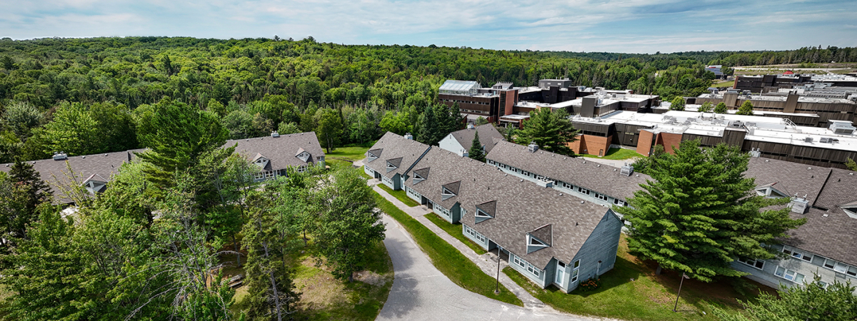 Aerial view of Townhouse Complex