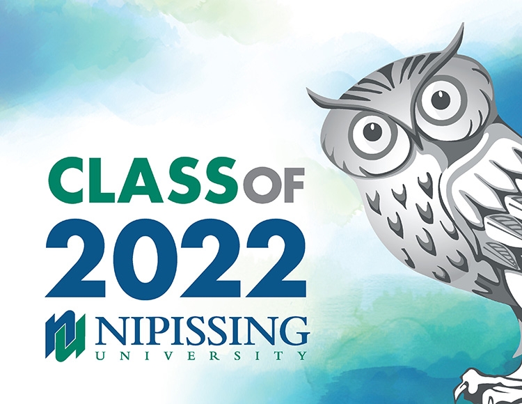 Nipissing University 2022 Convocation Sign - Owl