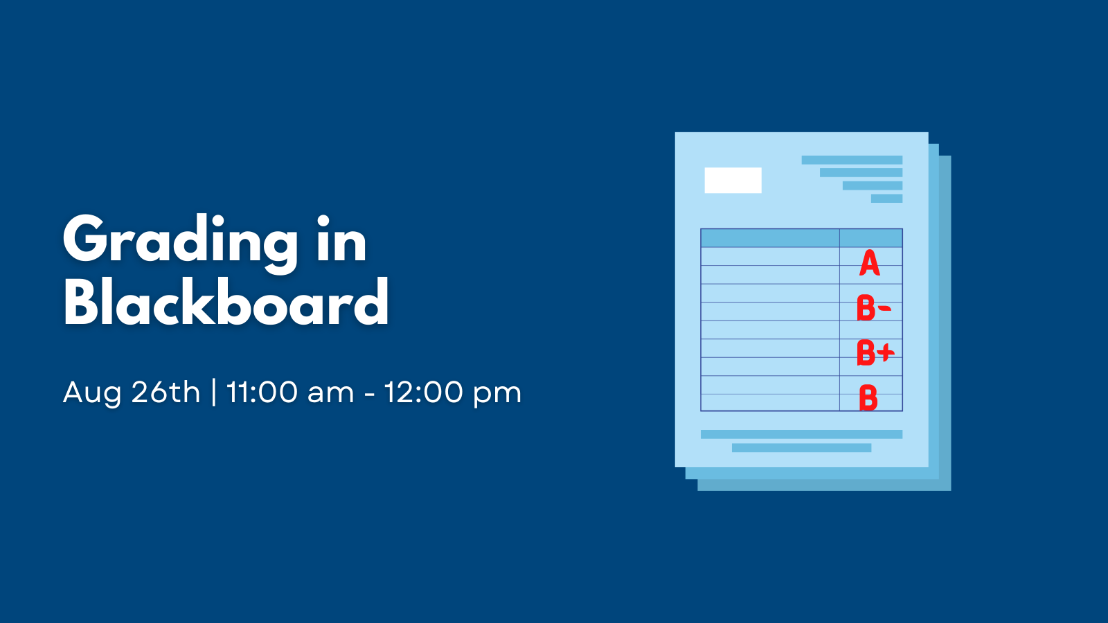 Grading in Blackboard Nipissing University