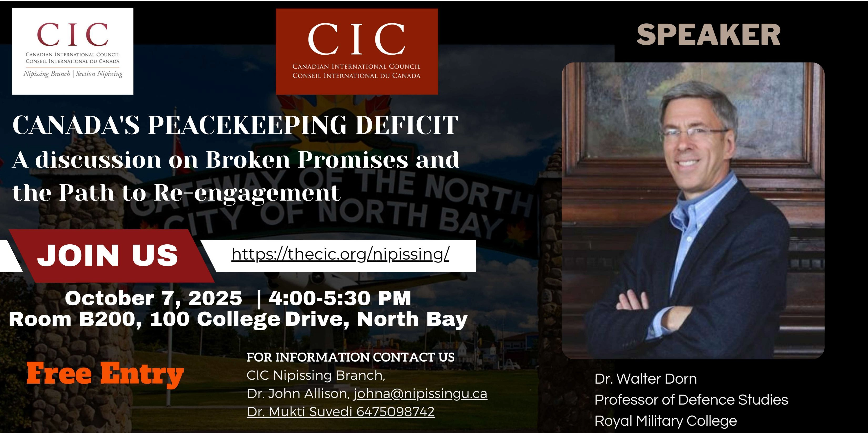 Canada’s Peacekeeping Deficit - Poster