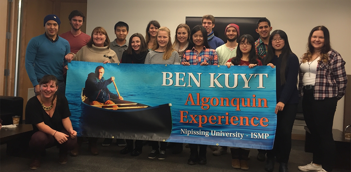 ISMP Ben Kuyt Algonquin Experience group photo