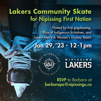 Lakers Community Skate for Nipissing First Nation