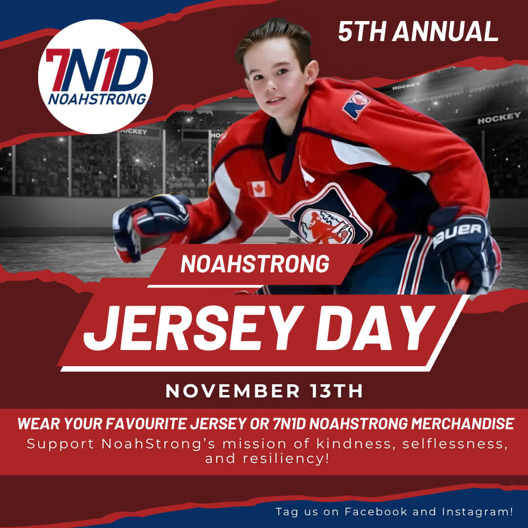NoahStrong Jersey Day Poster