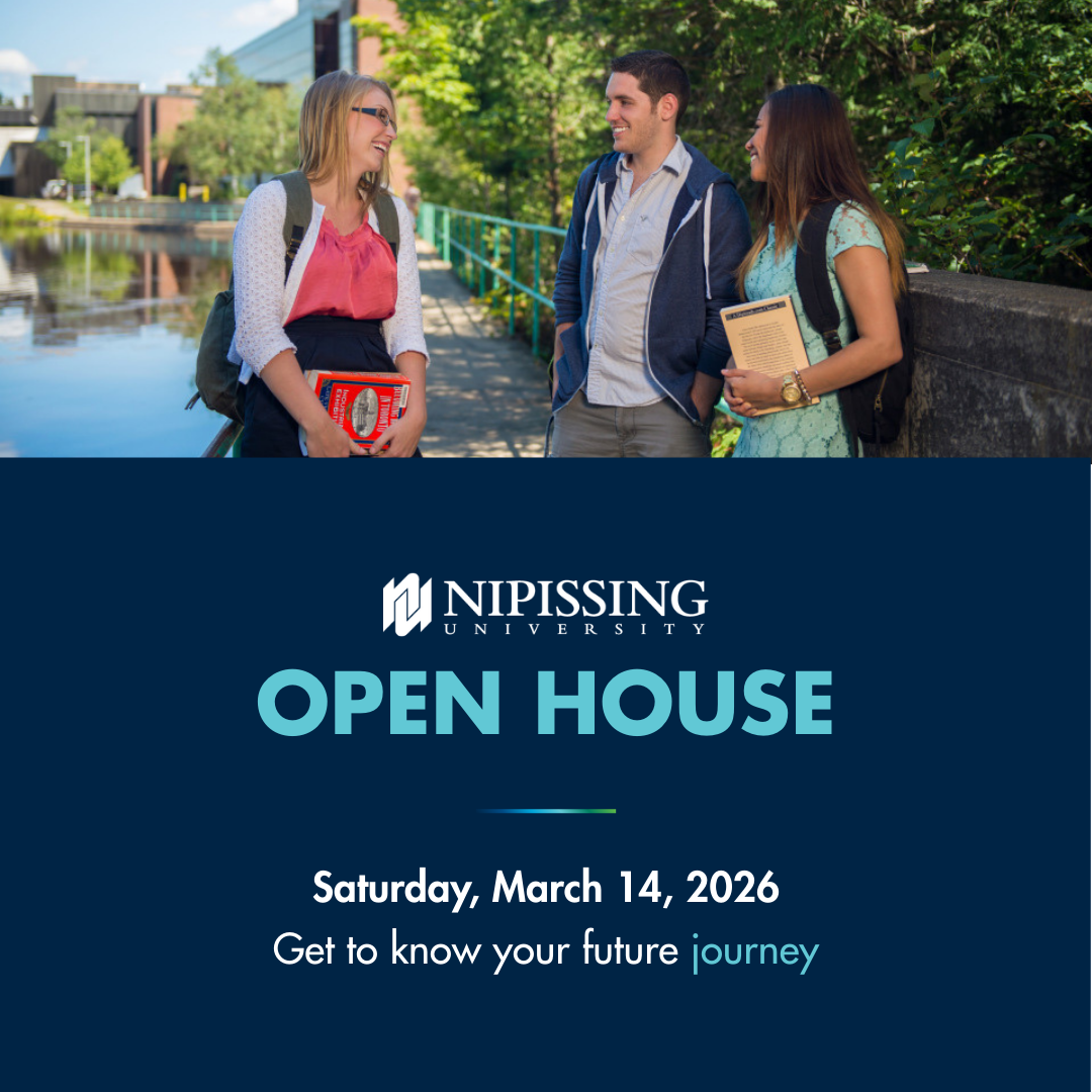 Banner that reads "Open House. Saturday, March 14, 2026. get to know your future journey"