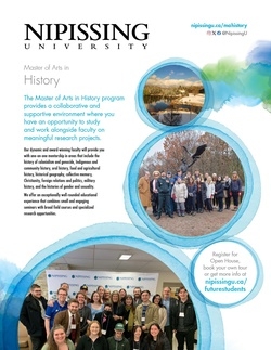 Master of Arts in History program brochure thumbnail