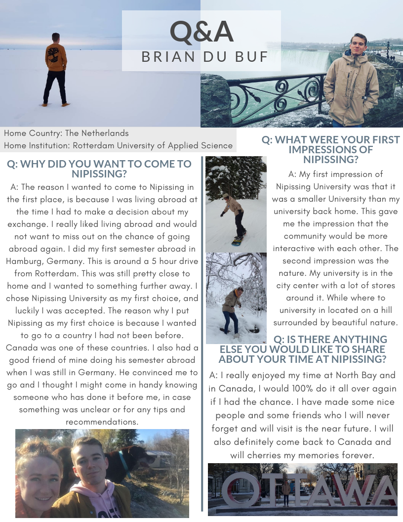 Brian du Buf Q and A page 1