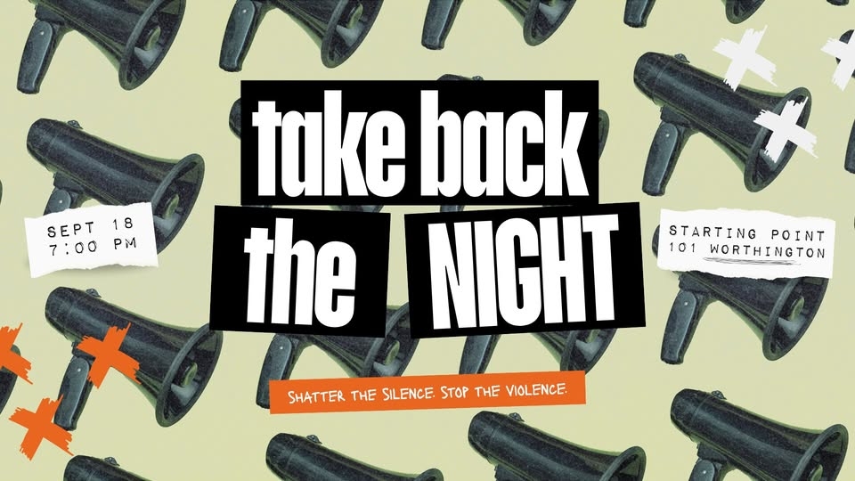 Take Back the Night 2025 Poster