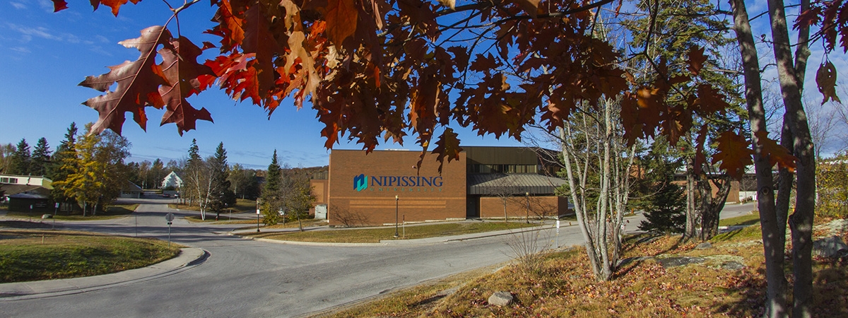 Fall colours on campus