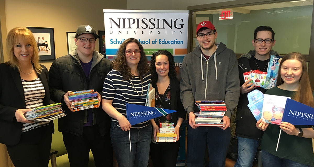 Book fair drop of from Schulich students