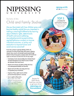 Child and Family Studies brochure