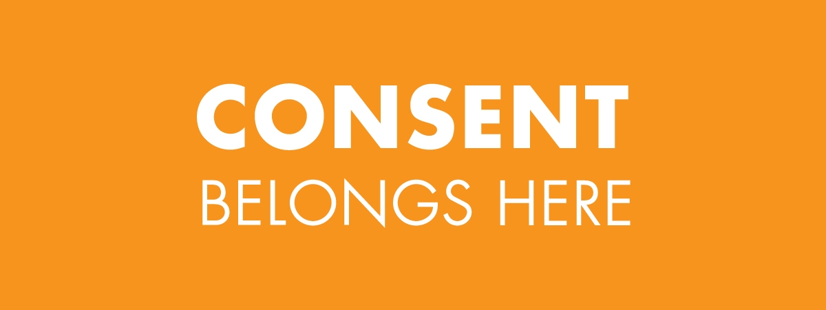 consent belongs here orange