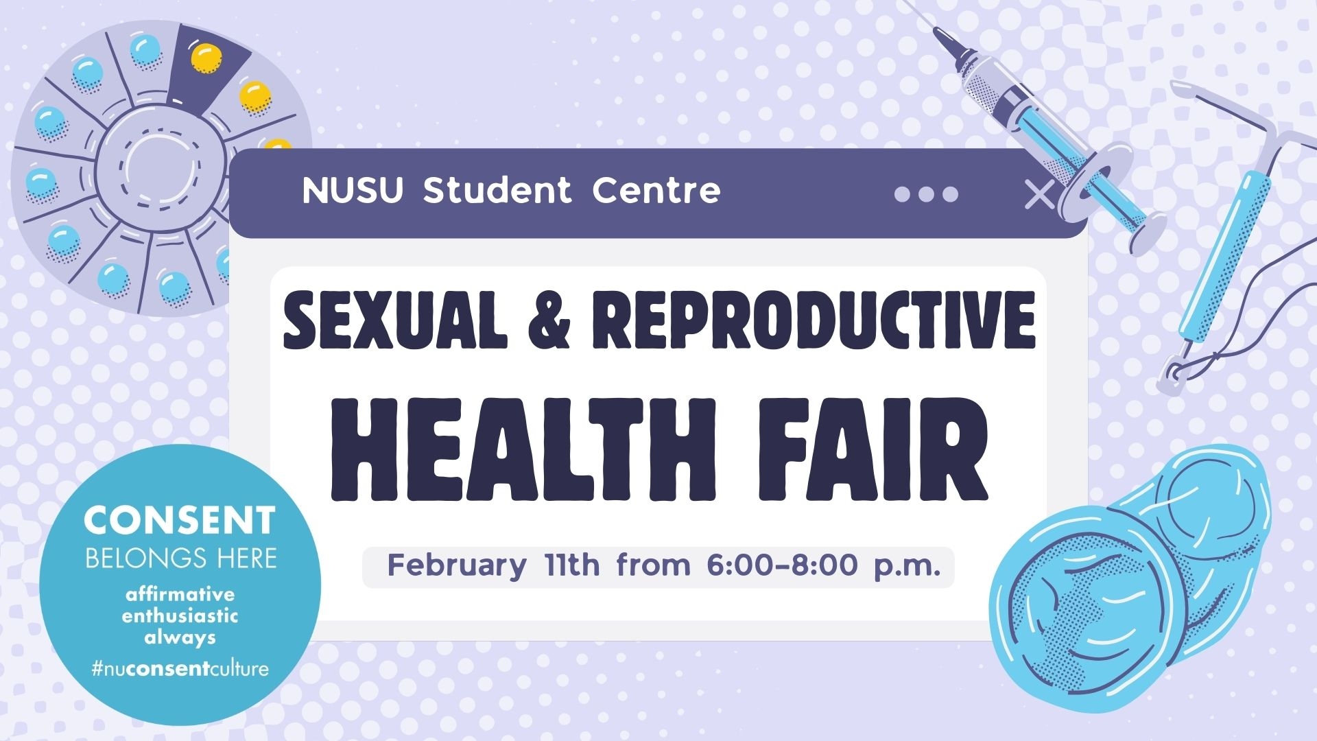 Sexual & Reproductive Health Fair Poster