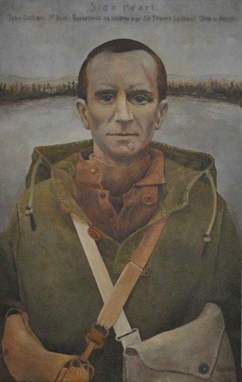 Photo of Dr. Dennis Geden's painting