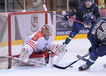 Photo of hockey game
