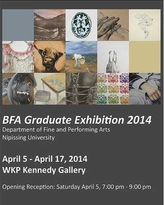 BFA Graduate Exhibition EVITE 2014