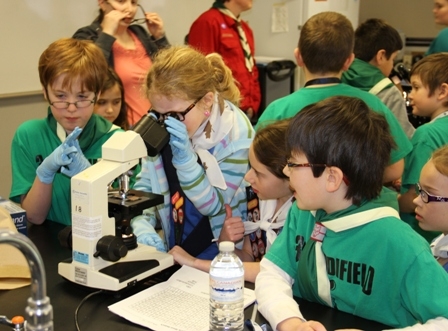 Photo of Guide-Scout Science Day