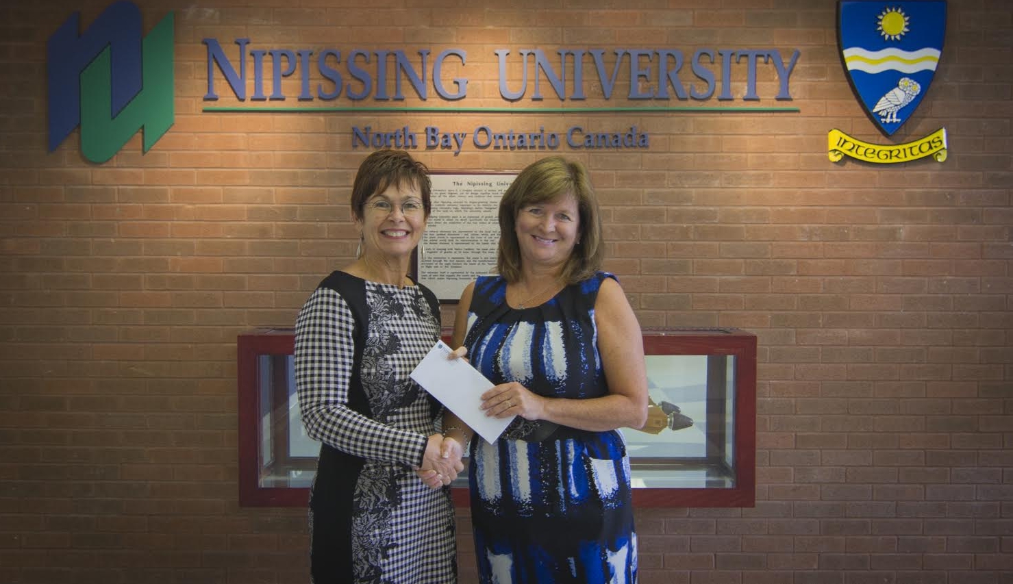 KPMG Foundation Business Scholarships Cheque Presentation