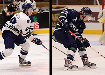 McDowell and Robichaud OUA All-Rookie team