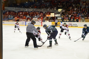 Photo of hockey game