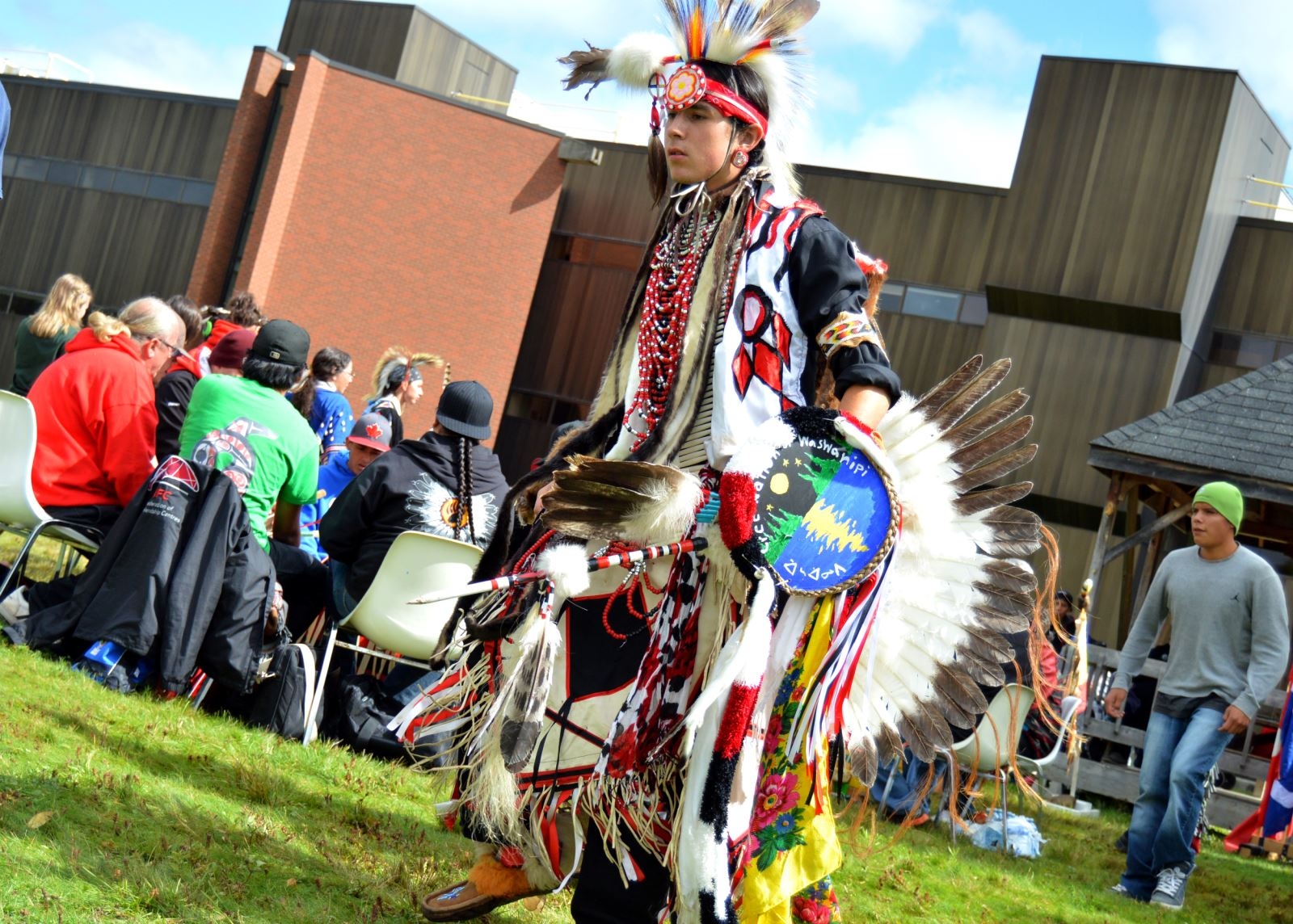 Powwow dancer