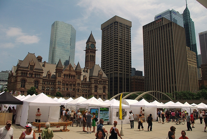Photo of  the 52nd Annual Toronto Outdoor Art Exhibition (TOAE)