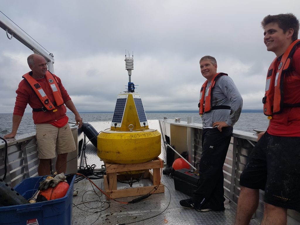 Photo of buoy on a boat 