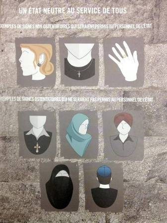 The Charter of Quebec Values poster