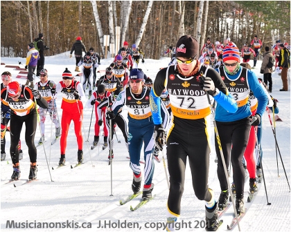 Photo of Nordic ski race